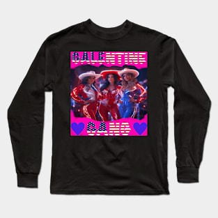 Galentine gang party night Long Sleeve T-Shirt